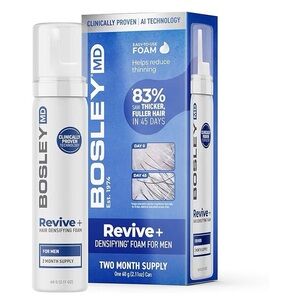 MD Revive+ Hair Densifying Foam for Men — White/Blue